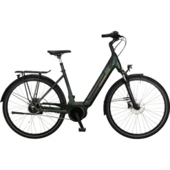 Kreidler Vélos De Ville électriques Vitality Eco 8 Wave Nexus RT, Vert