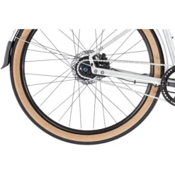 Marin Vélos Urbains Muirwoods RC 27,5", Argent -Cyclo Vif Soldes Magasin marin muirwoods rc 275 gloss silver black 7