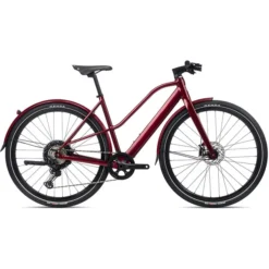 Orbea Vélos De Ville électriques Vibe Mid H10 MUD, Rouge