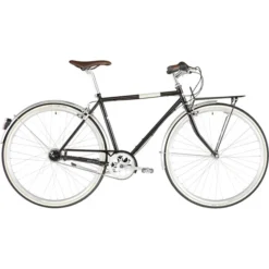 Ortler Vélos De Ville Homme Bricktown, Noir