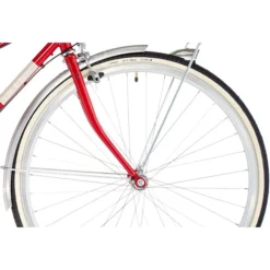 Ortler Vélos De Ville Femme Bricktown Trapèze, Rouge -Cyclo Vif Soldes Magasin ortler bricktown classic red 5