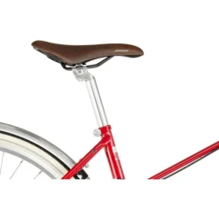 Ortler Vélos De Ville Femme Bricktown Swing, Rouge -Cyclo Vif Soldes Magasin ortler bricktown classic red 6 1