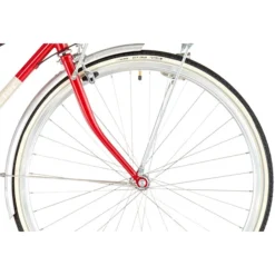 Ortler Vélos De Ville Femme Bricktown Lite Swing, Rouge -Cyclo Vif Soldes Magasin ortler bricktown lite trapeze classic red 4
