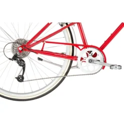 Ortler Vélos De Ville Femme Bricktown Lite Swing, Rouge -Cyclo Vif Soldes Magasin ortler bricktown lite trapeze classic red 5