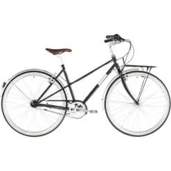 Ortler Vélos De Ville Femme Bricktown LTD Swing, Noir