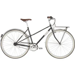 Ortler Vélos De Ville Femme Bricktown Trapèze, Noir