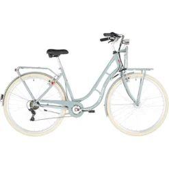 Ortler Vélos Hollandais Cargo Detroit Alloy Col De Cygne, Gris