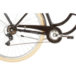 Ortler Vélos De Ville Femme Cargo Detroit Steel Col De Cygne, Noir -Cyclo Vif Soldes Magasin ortler cargo detroit steel wave black 4