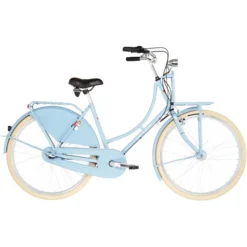 Ortlerortler-van-dyck Vélos Hollandais Cargo Van Dyck Col De Cygne, Bleu