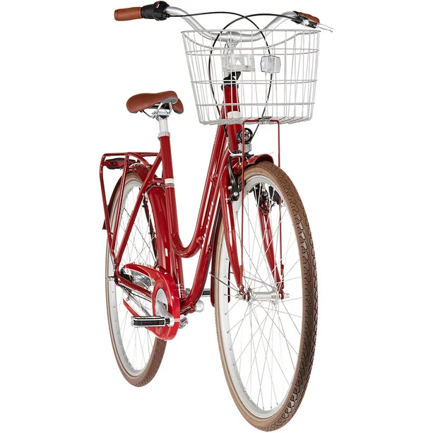 Ortler Vélos De Ville Femme Copenhagen Wave 7 Vitesses, Rouge 2 Ortler Vélos De Ville Femme Copenhagen Wave 7 Vitesses, Rouge – Image 2