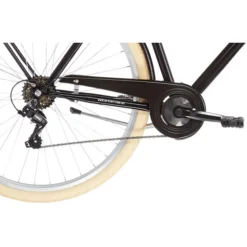 Ortler Vélos Hollandais Detroit EQ 6 Vitesses, Noir -Cyclo Vif Soldes Magasin ortler detroit eq 6 speed black 6