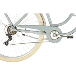 Ortler Vélos Hollandais Detroit EQ Alloy Trapèze 6 Vitesses, Gris -Cyclo Vif Soldes Magasin ortler detroit eq alloy trapeze 6 speed dolphin grey 4