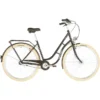 Ortler Vélos Hollandais Detroit N3 Col De Cygne, Noir