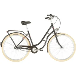 Ortler Vélos Hollandais Detroit N3 Col De Cygne, Noir