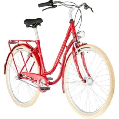 Ortler Vélos Hollandais Detroit N3 Col De Cygne, Rouge
