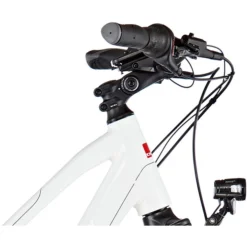 Ortler Vélos De Ville électriques E-Bern Trapèze, Blanc -Cyclo Vif Soldes Magasin ortler e bern trapeze white glossy 4