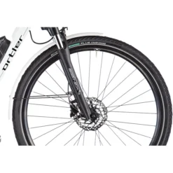 Ortler Vélos De Ville électriques E-Bern Trapèze, Blanc -Cyclo Vif Soldes Magasin ortler e bern trapeze white glossy 5