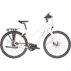 Ortler Vélos De Ville électriques E-Montreux N8 Trapèze, Blanc