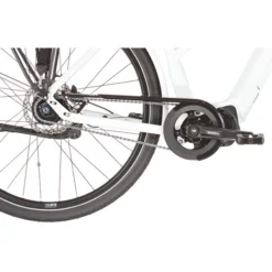 Ortler Vélos De Ville électriques E-Montreux N8 Trapèze, Blanc -Cyclo Vif Soldes Magasin ortler e montreux n8 trapeze black mat 6