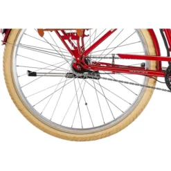 Ortlerortler-summerfield Vélos De Ville électriques E-Summerfield Trapèze 7 Vitesses, Rouge -Cyclo Vif Soldes Magasin ortler e summerfield trapeze 7 speed classic red 5