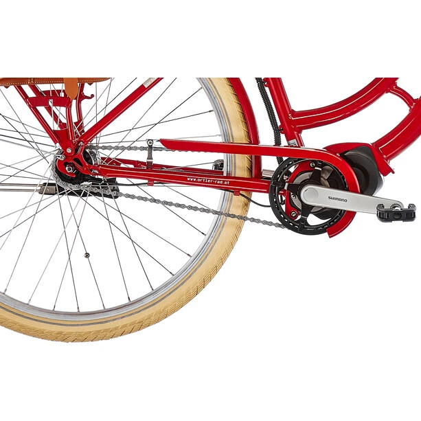 Ortler Vélos De Ville électriques E-Summerfield Wave 7 Vitesses, Rouge 3 Ortler Vélos De Ville électriques E-Summerfield Wave 7 Vitesses, Rouge – Image 3