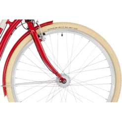 Ortler Vélos De Ville Femme Summerfield Trapèze 7 Vitesses, Rouge -Cyclo Vif Soldes Magasin ortler summerfield trapeze 7 speed classic red 5