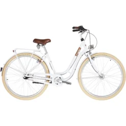 Ortler Vélos De Ville Femme Summerfield Trapèze 7 Vitesses, Blanc