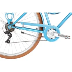 Ortler Vélos De Ville Femme Svenja Wave 7 Vitesses, Bleu -Cyclo Vif Soldes Magasin ortler svenja wave 7 speed sky blue 6