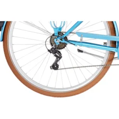 Ortler Vélos De Ville Femme Svenja Wave 7 Vitesses, Bleu -Cyclo Vif Soldes Magasin ortler svenja wave 7 speed sky blue 7