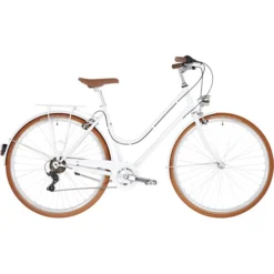 Ortler Vélos De Ville Femme Svenja Wave 7 Vitesses, Blanc
