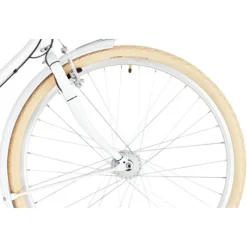 Ortler Vélos Hollandais Van Dyck Trapèze, Blanc -Cyclo Vif Soldes Magasin ortler van dyck trapeze white 3
