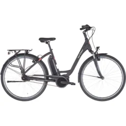 Ortler Vélos De Ville électriques Wien 7 Vitesses Wave, Noir