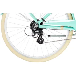 Polygon Vélos De Ville Femme Oosten 26, Turquoise -Cyclo Vif Soldes Magasin polygon oosten 26 tosca 7
