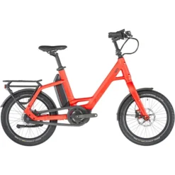 Qio Vélos De Ville électriques EINS A-8 Nexus LL 20", Rouge