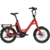 Qio Vélos De Ville électriques EINS A-8 Nexus RBN 20", Rouge