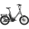 Qio Vélos De Ville électriques EINS A-8 Nexus RBN 20", Gris