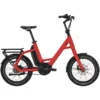 Qio Vélos De Ville électriques EINS AP-8 Nexus LL 20", Rouge