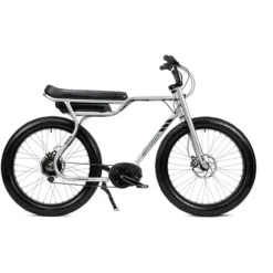 Ruff-cycles Vélos De Ville électriques Biggie Bosch Active Line 300Wh, Argent
