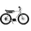 Ruff-cycles Vélos De Ville électriques Biggie Bosch Performance Line CX 500Wh, Argent
