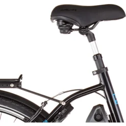 Vermont Vélos De Ville électriques E-Jersey 7 Vitesses FL, Noir -Cyclo Vif Soldes Magasin vermont e jersey 7 speed fl black glossy copper 6