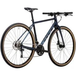 Vitus Vélos Urbains Substance V-2 Flat Bar, Bleu -Cyclo Vif Soldes Magasin vitus substance v 2 flat bar peacock blue 3