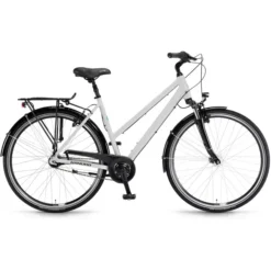 Winora Vélos De Ville Femme Holiday N7 Trapèze, Blanc