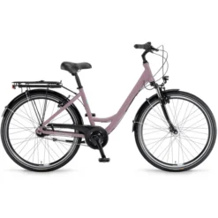 Winora Vélos De Ville Femme Hollywood N7 Col De Cygne, Violet