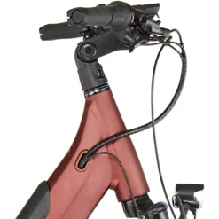 Winora Vélos De Ville électriques Sinus N5 Col De Cygne 27.5" Pouces, Rouge -Cyclo Vif Soldes Magasin winora sinus n5 275 wave maroon red matt 4