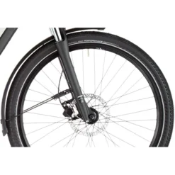 Winora Vélos De Ville électriques Sinus N5 Eco Diamant, Gris -Cyclo Vif Soldes Magasin winora sinus n5 eco diamond sage grey matt 5
