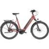Winora Vélos De Ville électriques Sinus N5f Col De Cygne 27.5" Pouces, Rouge