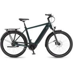 Winora Vélos De Ville électriques Sinus N8f Diamant, Bleu Pétrole