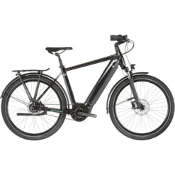 Winora Vélos De Ville électriques Sinus R8 Diamant 27.5" Pouces, Noir