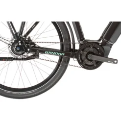 Winora Vélos De Ville électriques Sinus R8 Trapèze 27,5", Noir -Cyclo Vif Soldes Magasin winora sinus r8 275 trapezoid shadow green 6