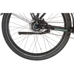 Winora Vélos De Ville électriques Sinus R8f Diamant 27.5" Pouces, Noir -Cyclo Vif Soldes Magasin winora sinus r8f 275 diamond shadow green 7